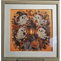 Spooky Ghosts 12x12 Framed Art