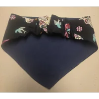 Sugar Skull Scrunchie Dog Bandana