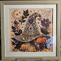 Witches Hat 12x12 Framed Art