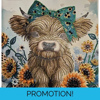 Highland Wooly Cow w/ S..