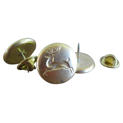 3/4" REINDEER PINBACKS