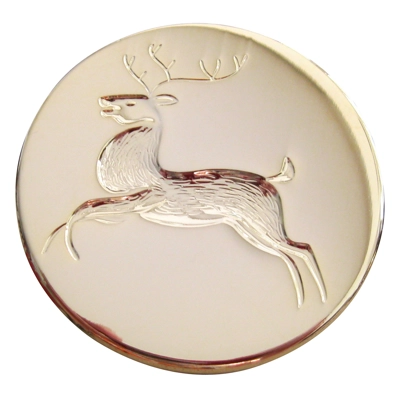 1 3/4" REINDEER BROOCH PIN