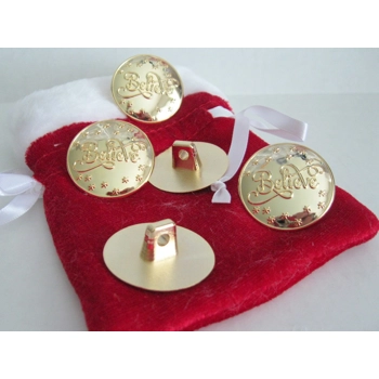 SET OF 5 LARGE  1 3/8