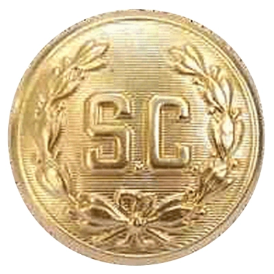 SANTA "SC" BROOCH