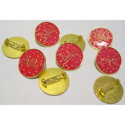Red 1" Believe Lapel Pins