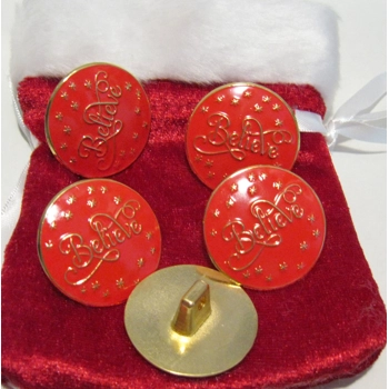 SET OF 6 LARGE  1 3/8