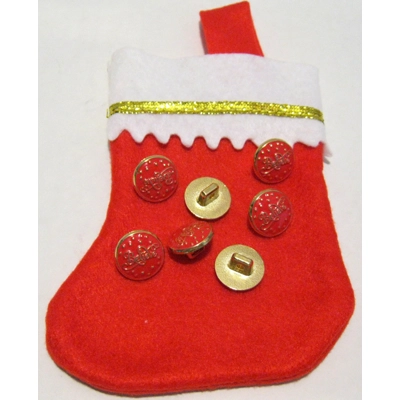 7 PIECE - 5/8" GOLD WITH A RED BACKGROUND " BELIEVE" SEW ON BUTTONS FOR SANTA SHIRTS 7 PIECE - 5/8" GOLD WITH A RED BACKGROUND " BELIEVE" SEW ON BUTTONS FOR SANTA SHIRTS