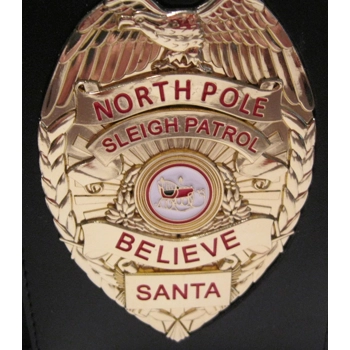 Santa's Sleigh Badge ! Check..