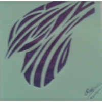 Duckling - Hand made tribal picture