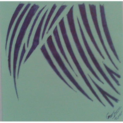 Sparrow - Hand made tribal picture Sparrow - Hand made tribal picture