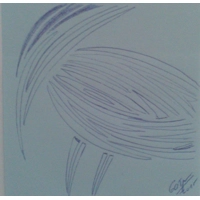 Sparrow 2 - Hand made tribal pict..