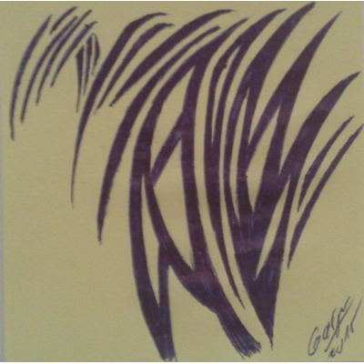 Dragon - Hand made tribal picture Dragon - Hand made tribal picture