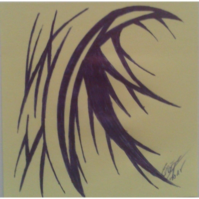 Dragon 2 - Hand made tribal picture Dragon 2 - Hand made tribal picture
