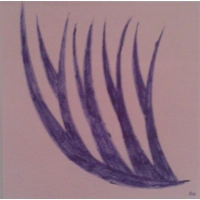 Branch - Hand made tribal picture