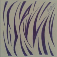 Frozen window - Hand made tribal ..