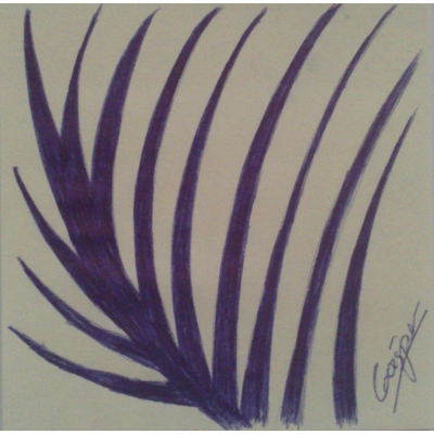 Hemlock - Hand made tribal picture Hemlock - Hand made tribal picture