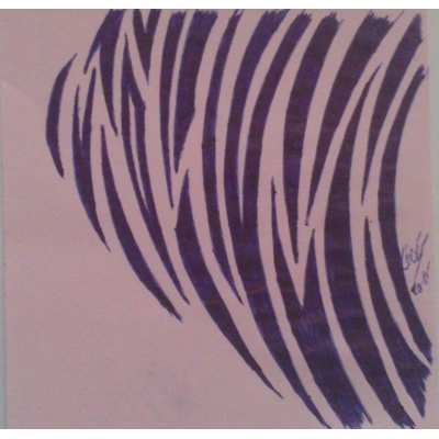 Storm 2 - Hand made tribal picture Storm 2 - Hand made tribal picture