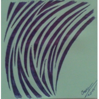 Storm - Hand made tribal picture