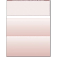 Top Laser Check - Burgundy