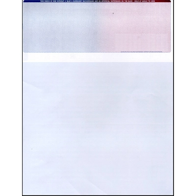 Top Laser Check - Blue Burgundy Top Laser Check - Blue Burgundy