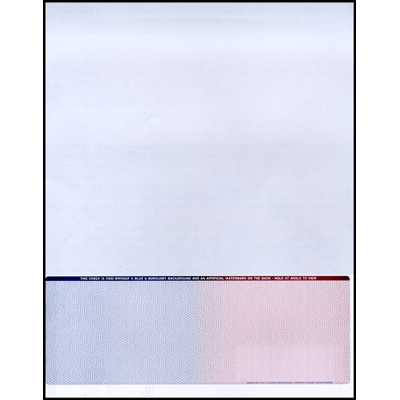Bottom Laser Check - Blue Burgundy Bottom Laser Check - Blue Burgundy