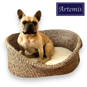Artemis Handcrafted Natural Seagrass Dog Bed Artemis Handcrafted Natural Seagrass Dog Bed