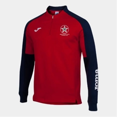 Bristol Central  Joma Eco Championship 1/4 Zip - Red/ Dark Navy