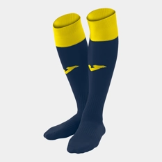 Joma Calcio 24 Away Match Socks - Navy/Yellow