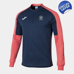 Bristol Central Coach Joma Eco Championship 1/4 Zip - Navy/Orange