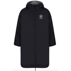 All Weather Robe Print Logo - Black
