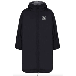 All Weather Robe Print Logo - Black