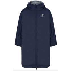 All Weather Robe Print Logo - Navy