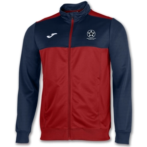 Joma Winner Full Zip - Navy/Red - 2026