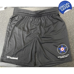 Clearance Bristol Central Hummel Training Short - Black