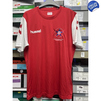 Clearance Bristol Central Hummel Red T - Shirt - Medium