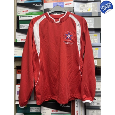 Clearance Bristol Central Precision Red L/S Shirt - Small