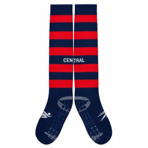 Bristol Central Grip Socks 7-11 ONLY - Navy/Red