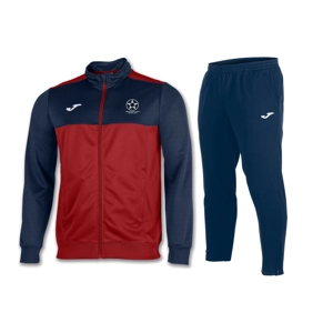 Joma Tracksuit - Navy/Red - 2026