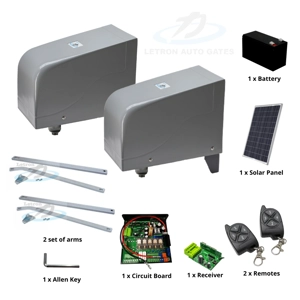 Swing Gate Opener SW850 Solar Double Swing Gate Opener SW850 Solar Double