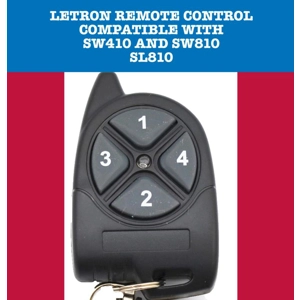 Remote Control For Letron Automatic Gate Opener