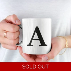 Alphabet Mug