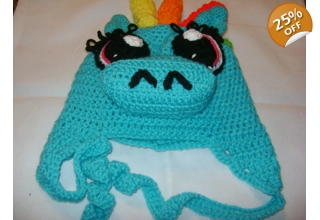 Rainbow Pony Hat