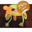 Purple Monkey Hat