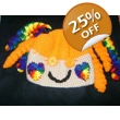 Orange Mexicana Hat