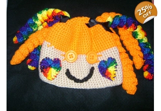 Orange Mexicana Hat