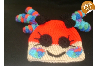 Red Heartfelt Infant Hat
