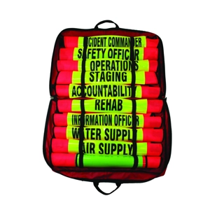 Fire Command Vest Set of 10 Titles Orange