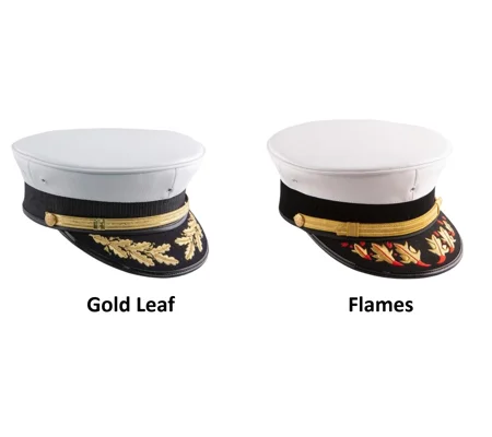 Stove Top Traditional Bell Crown White Officer