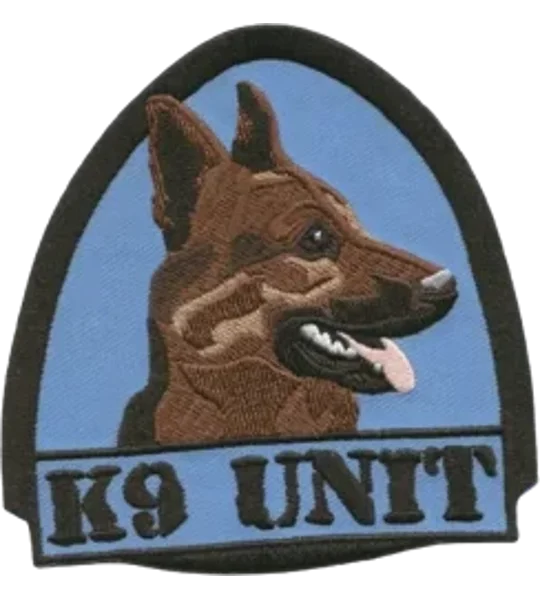 K9 Unit Dog Shoulder Patch Doberman