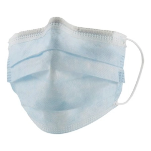 Disposable Face Mask 3 Ply Blue Earloop 5 Pack